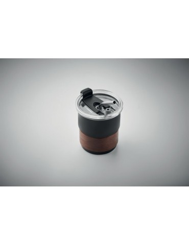 Gobelet publicitaire simple paroi 260 ml MATE Couleurs : noir Matières : acier inoxydable recyclé objet publicitaire robuste