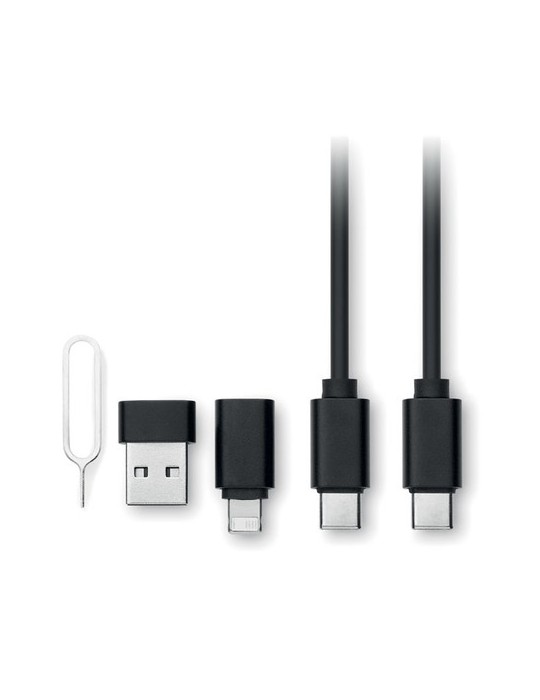 Connecteurs câbles 4 en 1 15W CAWATT