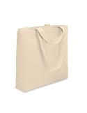 Sac de plage  en toile 320 gr/m² MALDI BEACH Matières : coton recyclé Couleurs : beige impression haute définition