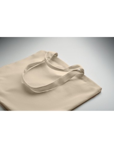 Sac de plage  en toile 320 gr/m² MALDI BEACH Matières : coton recyclé Couleurs : beige objet promo petit budget