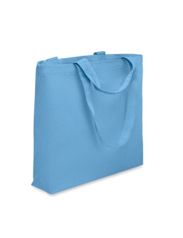 Sac de plage  en toile 320 gr/m² MALDI BEACH Matières : coton recyclé Couleurs : turquoise goodies publicitaire événementiel