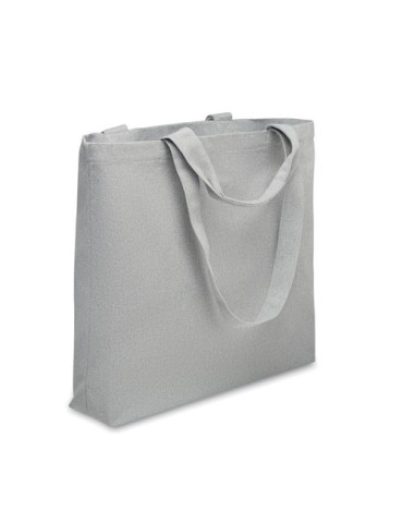 Sac de plage  en toile 320 gr/m² MALDI BEACH Matières : coton recyclé Couleurs : gris personnalisable avec votre logo