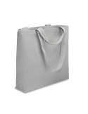 Sac de plage  en toile 320 gr/m² MALDI BEACH Matières : coton recyclé Couleurs : gris personnalisable avec votre logo