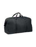 Sac de voyage publicitaire 450 gr/m² en couleur DUFFAS Matières : coton recyclé Couleurs : noir