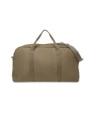 Sac de voyage publicitaire 450 gr/m² en couleur DUFFAS Matières : coton recyclé Couleurs : vert armée goodies entreprise design