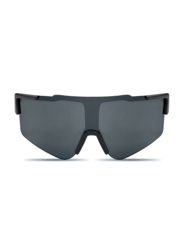 Lunettes de sport miroirs personnalisées SHINE Matières : Polycarbonate (PC) Couleurs : noir accessoire événementiel unique