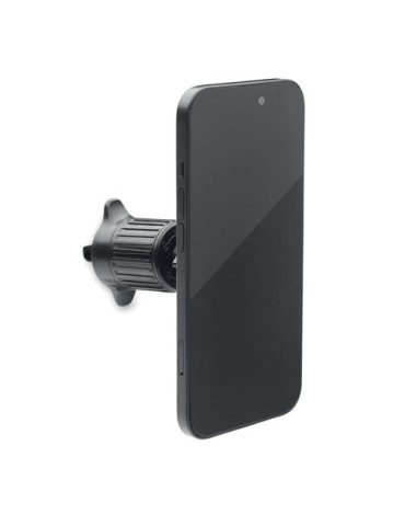 Support magnétique publicitaire de téléphone HOLDME Matières : ABS Couleurs : noir cadeau entreprise pas cher