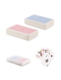 Set de cartes à jouer publicitaire personnalisées PLAYCARD Matières : papier Couleurs : transparent
