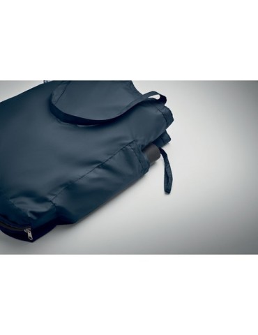 Parapluie 21'' personnalisé et Tote bag  SEATTLE Matières : métal Couleurs : bleu cadeau collaborateur premium