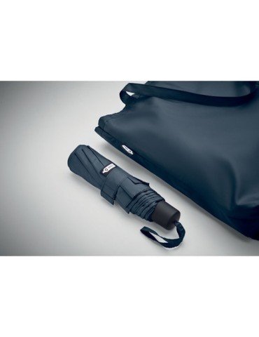 Parapluie 21'' personnalisé et Tote bag  SEATTLE Matières : métal Couleurs : bleu personnalisation sur mesure