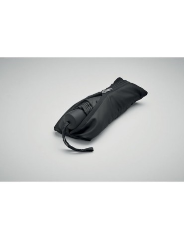 Parapluie 21'' personnalisé et Tote bag  SEATTLE Matières : métal Couleurs : noir goodies personnalisé en stock