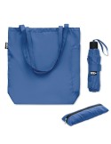Parapluie 21'' personnalisé et Tote bag  SEATTLE Matières : métal Couleurs : bleu royal personnalisable avec votre logo