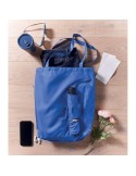 Parapluie 21'' personnalisé et Tote bag  SEATTLE Matières : métal Couleurs : bleu royal impression logo haute qualité