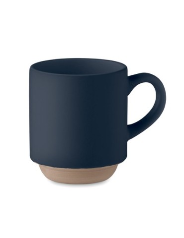 Mug en céramique publicitaire 170 ml - CERACK Matières : grès Couleurs : bleu marine goodies publicitaire événementiel