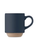 Mug en céramique publicitaire 170 ml - CERACK Matières : grès Couleurs : bleu marine objet promotionnel éco-responsable