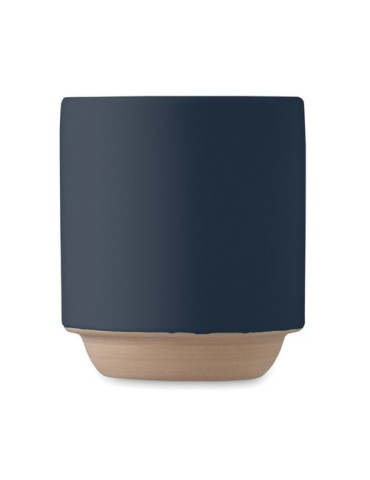 Mug en céramique publicitaire 170 ml - CERACK Matières : grès Couleurs : bleu marine accessoire événementiel unique