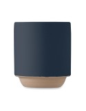 Mug en céramique publicitaire 170 ml - CERACK Matières : grès Couleurs : bleu marine accessoire événementiel unique