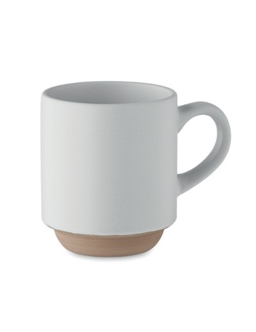 Mug en céramique publicitaire 170 ml - CERACK Matières : grès Couleurs : blanc personnalisable avec votre logo