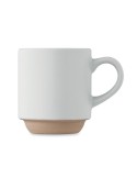 Mug en céramique publicitaire 170 ml - CERACK Matières : grès Couleurs : blanc personnalisation rapide en France