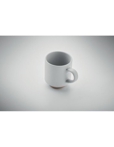 Mug en céramique publicitaire 170 ml - CERACK Matières : grès Couleurs : blanc goodies personnalisé en stock