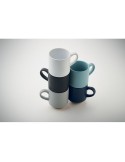 Mug en céramique publicitaire 170 ml - CERACK Matières : grès Couleurs : blanc marquage laser ultra précis