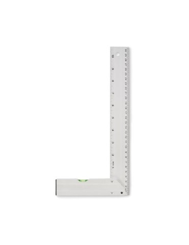 Équerre en aluminium  30 cm MEJURE Matières : aluminium Couleurs : argenté marquage laser ultra précis