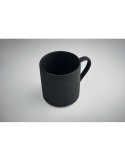 Tasse céramique striée 340 ml personnalisée RIBMUG Matières : céramique Couleurs : noir goodies entreprise design