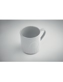 Tasse céramique striée 340 ml personnalisée RIBMUG Matières : céramique Couleurs : blanc impression logo haute qualité