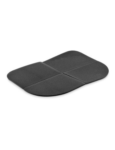 Coussin pliable de siège publicitaire FALTBAR Matières : polyéthylène (PE) Couleurs : noir personnalisable avec votre logo