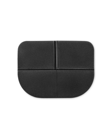 Coussin pliable de siège publicitaire FALTBAR Matières : polyéthylène (PE) Couleurs : noir objet promotionnel éco-responsable