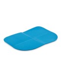 Coussin pliable de siège publicitaire FALTBAR Matières : polyéthylène (PE) Couleurs : bleu bébé cadeau entreprise pas cher