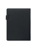 Conférencier A4  avec chargeur sans fil BURGUS Matières : papier Couleurs : noir impression haute définition