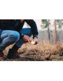 Allume-feu  en pin - FUEGOR Matières : acier inoxydable Couleurs : bois personnalisable avec votre logo