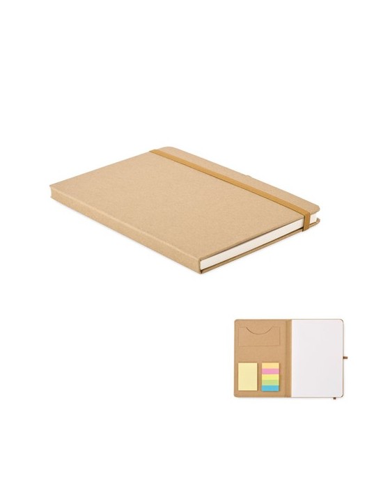 Carnet A5 en papier recyclé STICKNOTE