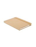 Carnet A5  en papier recyclé - STICKNOTE Matières : papier recyclé Couleurs : beige impression haute définition