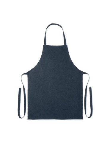 Tablier  en coton recyclé - SOUS COLOUR Matières : coton recyclé Couleurs : bleu marine cadeau collaborateur premium