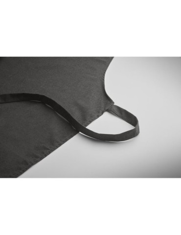Tablier  en coton recyclé - SOUS COLOUR Matières : coton recyclé Couleurs : noir marquage laser ultra précis