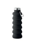 Bouteille pliable  500ml KOLAPSI Matières : silicone Couleurs : noir goodies entreprise design