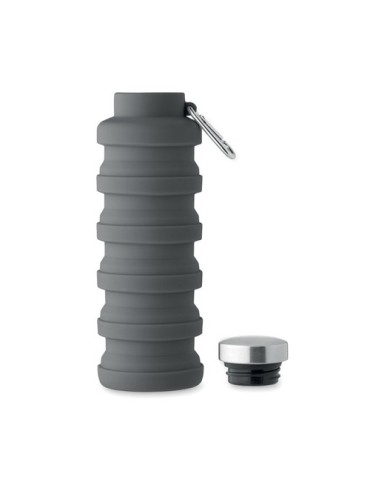 Bouteille pliable  500ml KOLAPSI Matières : silicone Couleurs : pierre cadeau collaborateur premium