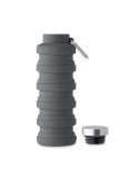 Bouteille pliable  500ml KOLAPSI Matières : silicone Couleurs : pierre cadeau collaborateur premium