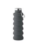 Bouteille pliable  500ml KOLAPSI Matières : silicone Couleurs : pierre accessoire événementiel unique