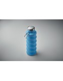 Bouteille pliable  500ml KOLAPSI Matières : silicone Couleurs : bleu bébé objet publicitaire robuste
