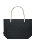 Sac de plage  en feutre RPET - FELTSEA Matières : PET recyclé Couleurs : pierre marquage laser ultra précis