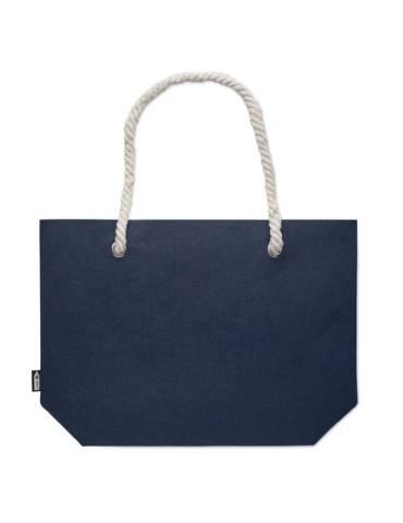 Sac de plage  en feutre RPET - FELTSEA Matières : PET recyclé Couleurs : bleu impression haute définition