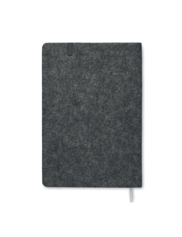 Carnet A5  en liège RPET personnalisé CORKBOOK Matières : papier Couleurs : pierre cadeau entreprise pas cher