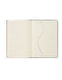 Carnet A5  en liège RPET personnalisé CORKBOOK Matières : papier Couleurs : pierre objet promotionnel éco-responsable