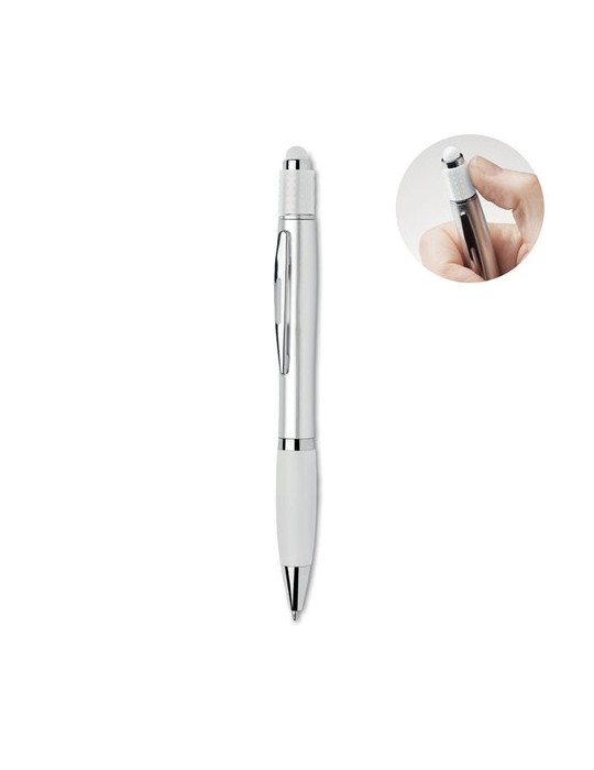 Stylo personnalisé spinner STY Matières : ABS Couleurs : blanc