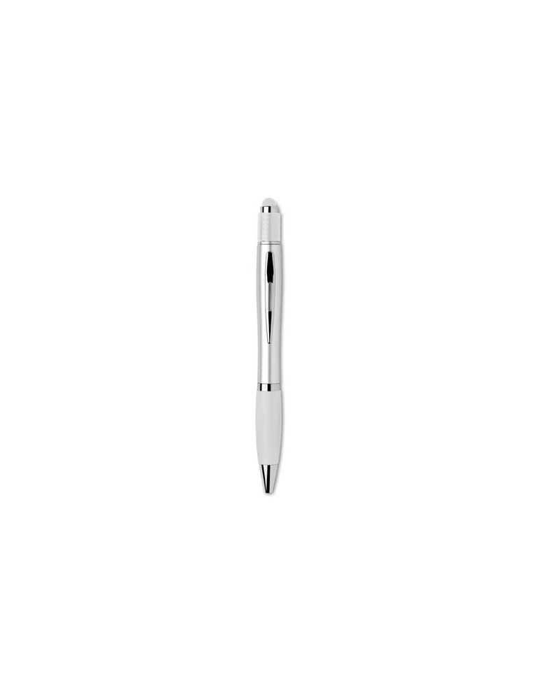 Stylo personnalisé spinner STY Matières : ABS Couleurs : blanc goodies publicitaire événementiel