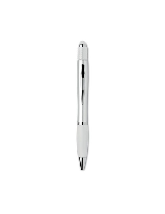Stylo personnalisé spinner STY Matières : ABS Couleurs : blanc goodies publicitaire événementiel