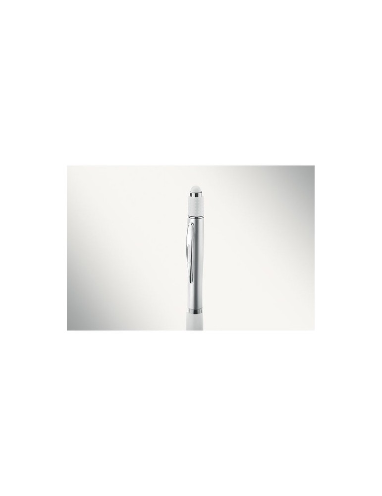 Stylo personnalisé spinner STY Matières : ABS Couleurs : blanc cadeau client original